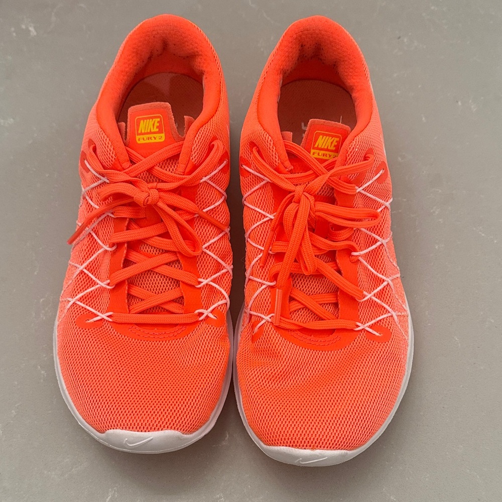 Nike Bright pink Sneakers with White Details - Nike flex Fury 2